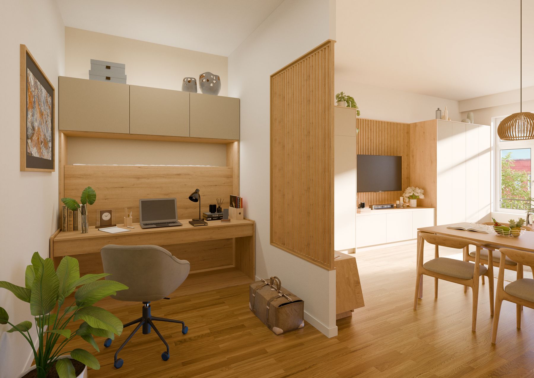 Homeoffice (Visualisierung)