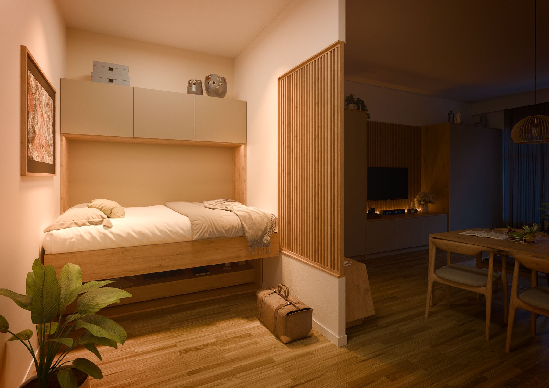 Schlafzimmer (Visualisierung)