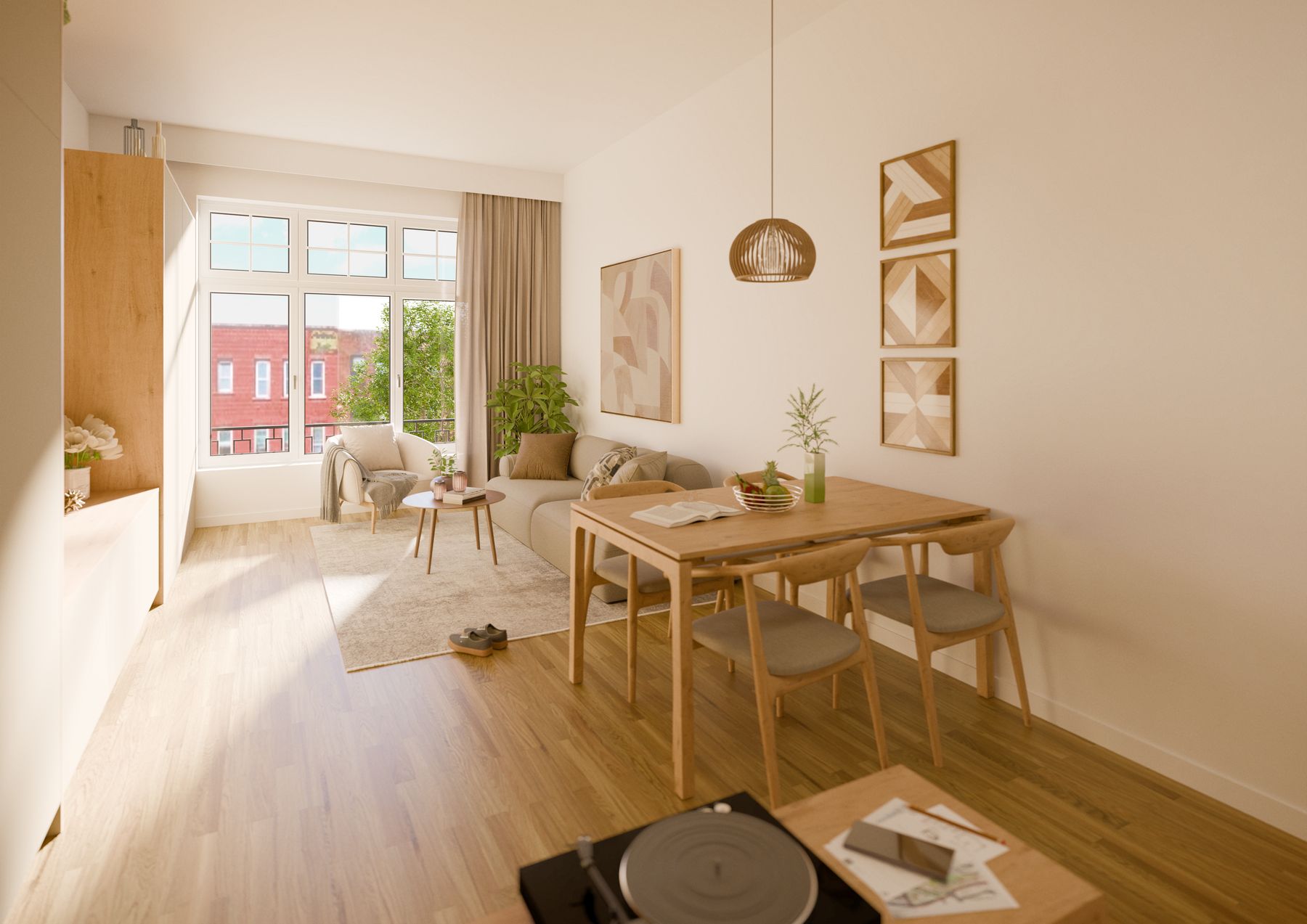 Wohnzimmer (Visualisierung)